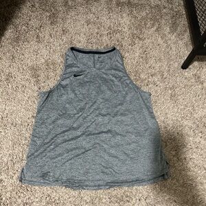 Nike Heather Gray Athletic Tank